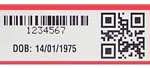 Wristband Adult-Red ZEBRA Z BAND