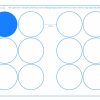 SRA3 Digital Pre Cut Sheets 90mm Circles