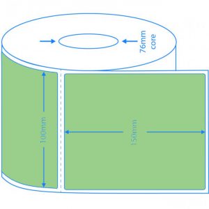 Green Direct Thermal Labels