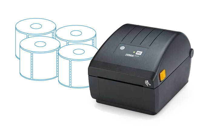 Buy Zebra ZD421d Desktop Thermal Printer Bundle Offer DAL