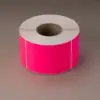 Pink fluoro labels
