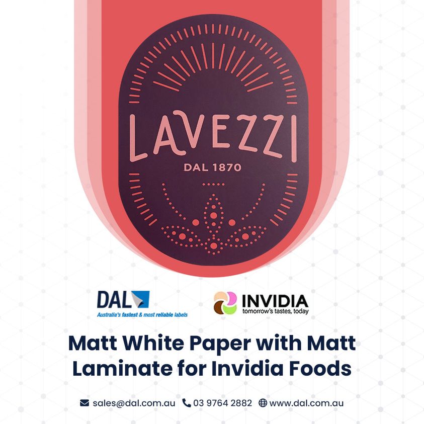 Matt white paper with matt