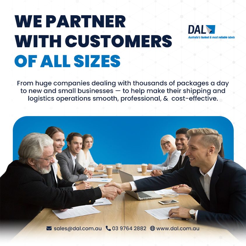 We partner with customers of all sizes