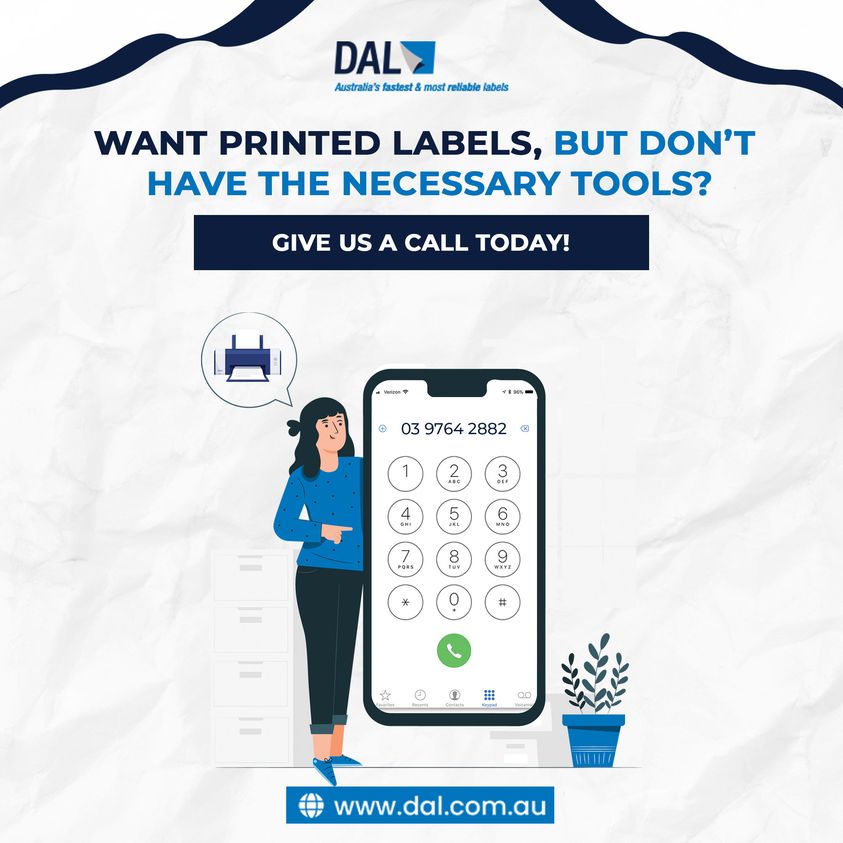 Wants for Printed Labels Give Us A Call Today!