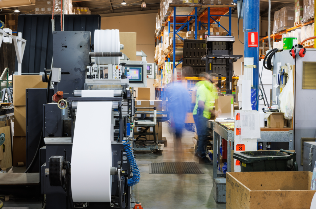 Dial A Label warehouse