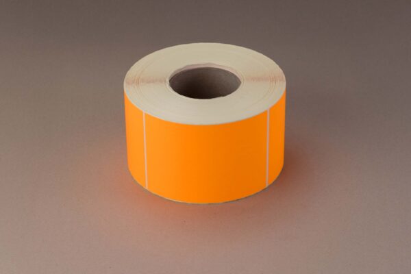 fluoro orange labels