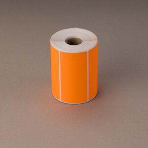 fluoro orange labels