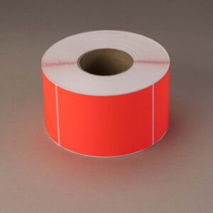 red fluoro labels
