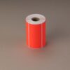red fluro labels